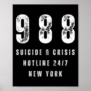 Poster Prévention du suicide - Dépression