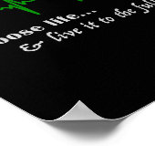 Poster Prévention du suicide Ekg (Coin)