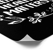 Poster Prévention du suicide en santé mentale (Coin)