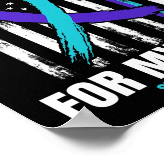 Poster Prévention du suicide Femmes Hommes Oncle Ameri (Coin)