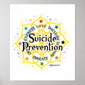 Poster Prévention du suicide Lotus (Devant)