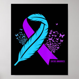 Poster Prévention du suicide pour la sensibilisation au s