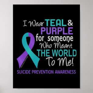 Poster Prévention du suicide pour quelqu'un qui signifiai