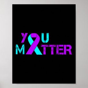 Poster Prévention du suicide Sensibilisation à la dépress