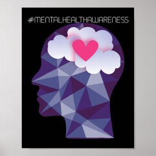 Poster Prévention du suicide - Sensibilisation à la santé