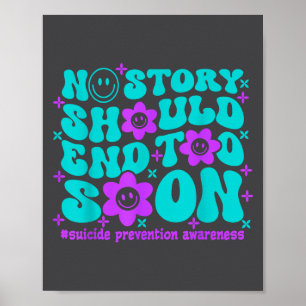 Poster Prévention du suicide Sensibilisation Aucune histo