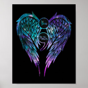 Poster Prévention du suicide Sensibilisation Votre Ange A