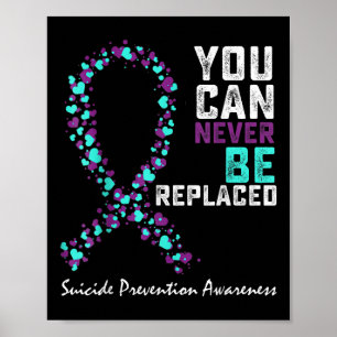 Poster Prévention du suicide Vous ne pouvez jamais être r