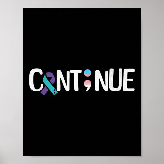 Poster Prévention Mois de sensibilisation au suicide tran (Devant)