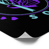 Poster Prévention Sensibilisation Chaque Jour Mon Fils Me (Coin)