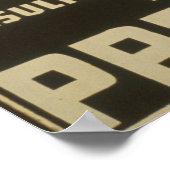 Poster Prévention vintage de la tuberculose (Coin)