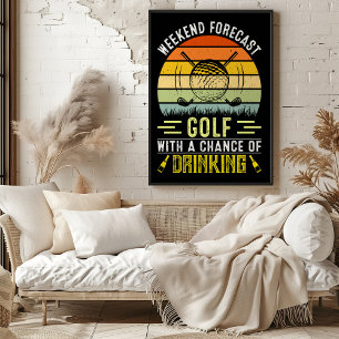 Poster Prévision du week-end : Golf avec une chance de bo