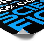 Poster Prévisions de fin de semaine - 100% Chance de scie (Coin)