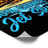 Poster Prévisions de week-end en Jet Ski 100% de chances (Coin)