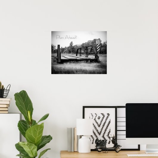 Poster Prévoyez ! (Bureau à domicile)