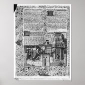 Poster Priam regarde la reconstruction de Troy (Devant)