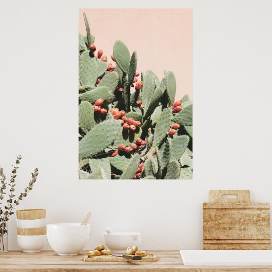 Poster Prickley Pear Cactus (Cuisine)