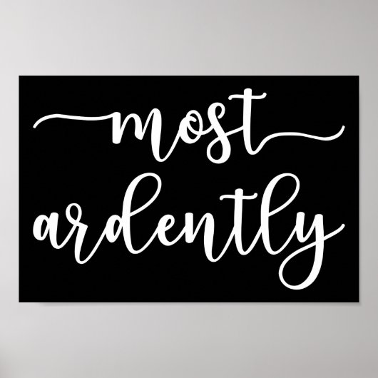 Poster Pride and Prejudice M. Darcy - Most Ardently I (Devant)