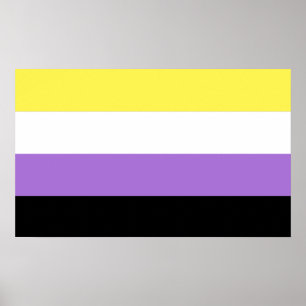 Poster Pride non binaire