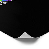 Poster Pride - Pride Skeleton mains avec coeur 2 Classic (Coin)