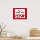 POSTER PRIER POUR TRUMP (Cuisine)