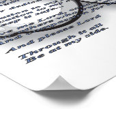 POSTER PRIÈRE (Coin)