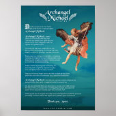 Poster Prière Archangel Michael (Devant)