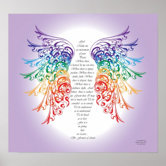 Poster Prière Archangel Raphael (Devant)