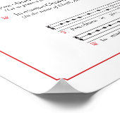 Poster Prière avant de quitter la sacristie (Coin)