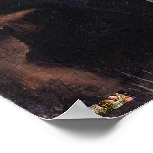 Poster Prière Avant Les Repas (Coin)