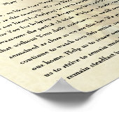 Poster Prière catholique pour la célébration de l'anniver (Coin)