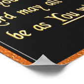 Poster prière chrétienne (Coin)