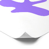 Poster Prière chrétienne pour enfants violet et rose | (Coin)