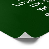 Poster Prière de cuisine irlandaise (Coin)