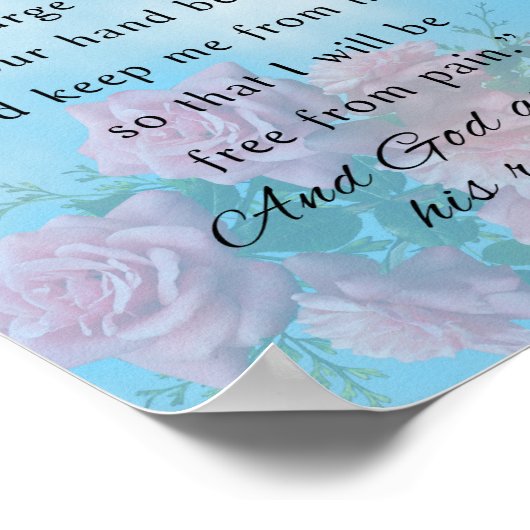 Poster Prière de Jabez (Coin)