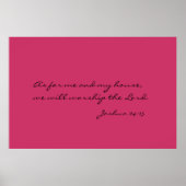 Poster Prière de la maison (Devant)