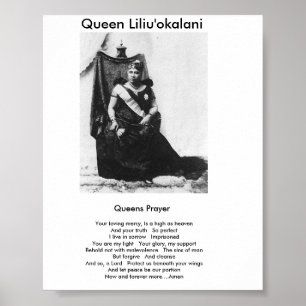 Poster Prière de la Reine