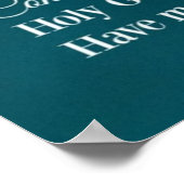 Poster Prière de Miséricorde Divine - JÉSUS Je Me Confian (Coin)