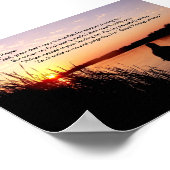 Poster Prière de pêche (Coin)