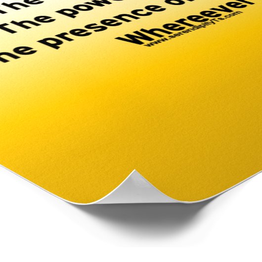 Poster Prière de protection (Coin)