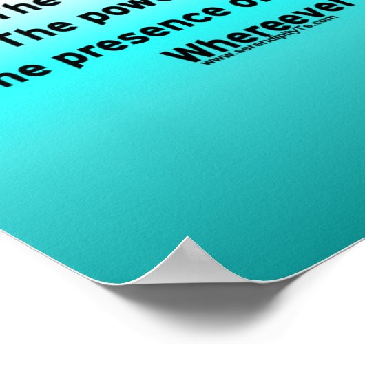 Poster Prière de protection (Coin)