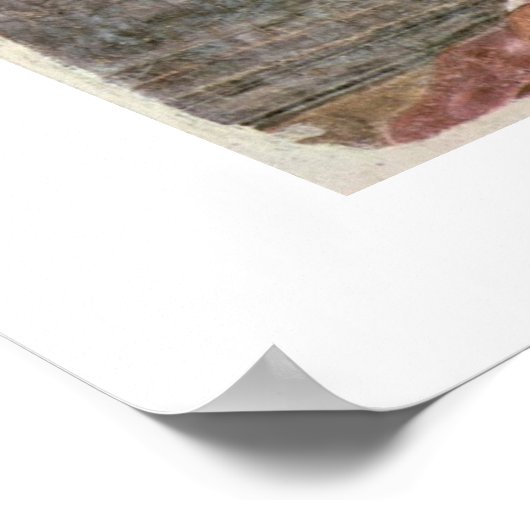 Poster Prière De Saint Augustin Par Sandro Botticelli (Coin)