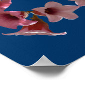 Poster Prière de Saint François avec la frontière de la c (Coin)