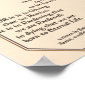 Poster Prière de Saint François d'Assise 15:17 Paris (Coin)