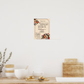 Poster Prière de Saint François d'Assise 15:17 Paris (Cuisine)