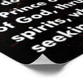 Poster Prière de saint Michel (Coin)