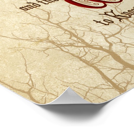 Poster Prière de sérénité (Coin)