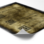 Poster Prière de sérénité (Coin)