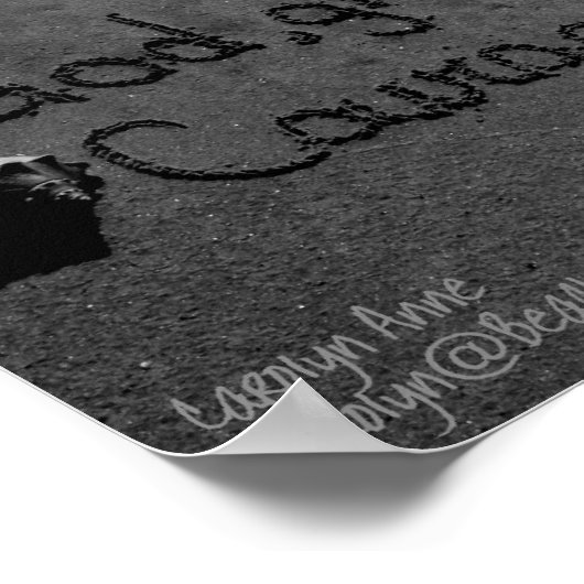 Poster Prière de sérénité de Beachwrite (Coin)