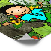 Poster Prière de sérénité : Enfants heureux, Force/Relanc (Coin)